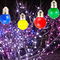 Ampoules d'intérieur globales colorées de SKD 1W LED pour des vacances de Noël